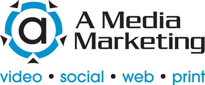 A Media Marketing Logo